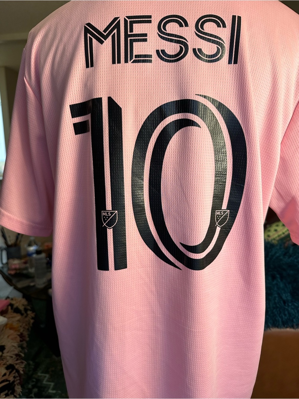 Pink Messi Jersey